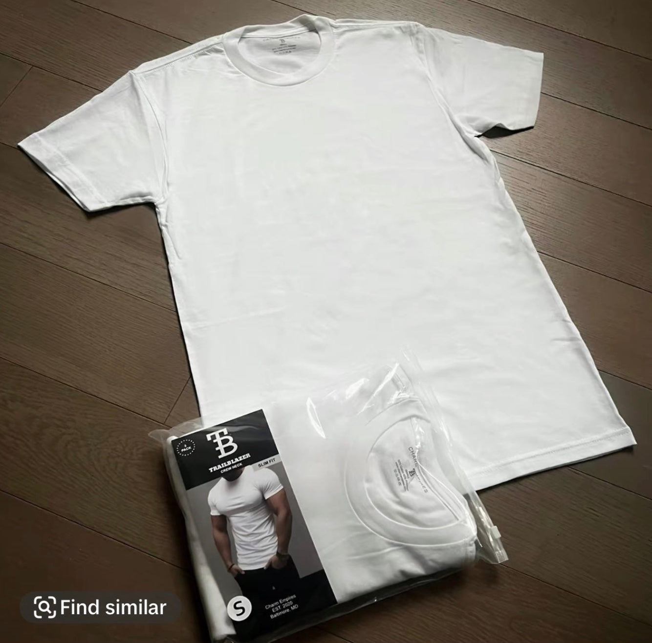 Premium Trailblazer Slim Fit Crewneck Tee